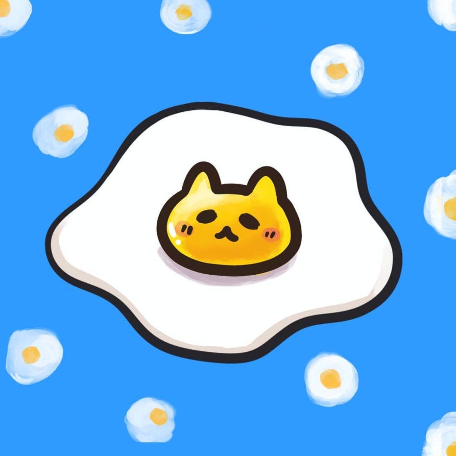 Kawaii Galaxy Cat 3 Sticker – Mushimoo