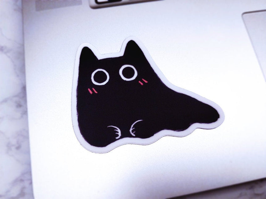 Thumbs Up Sad Cat Meme OK Cat 3" Sticker | Meme Lolcat