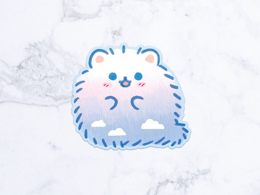 Thumbs Up Sad Cat Meme OK Cat 3" Sticker | Meme Lolcat